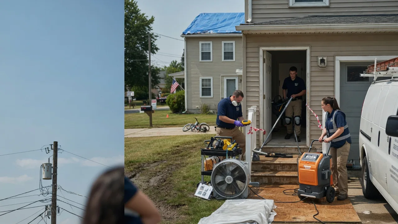 Water Damage Repair in Odessa, DE near me